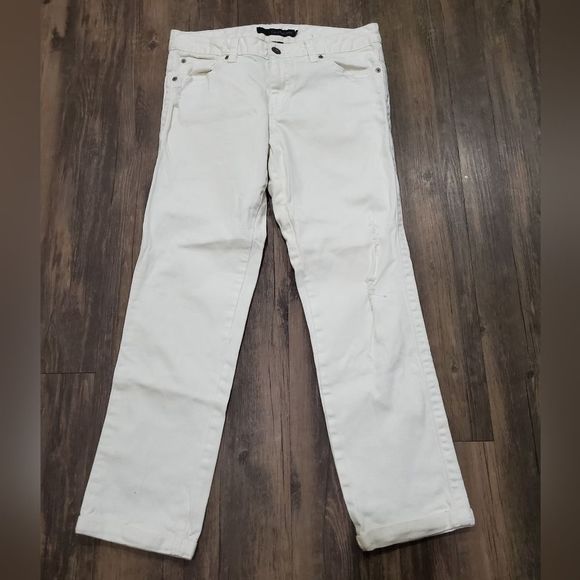 Calvin Klein Jeans Distressed Skinny Jeans - Picture 1 of 6